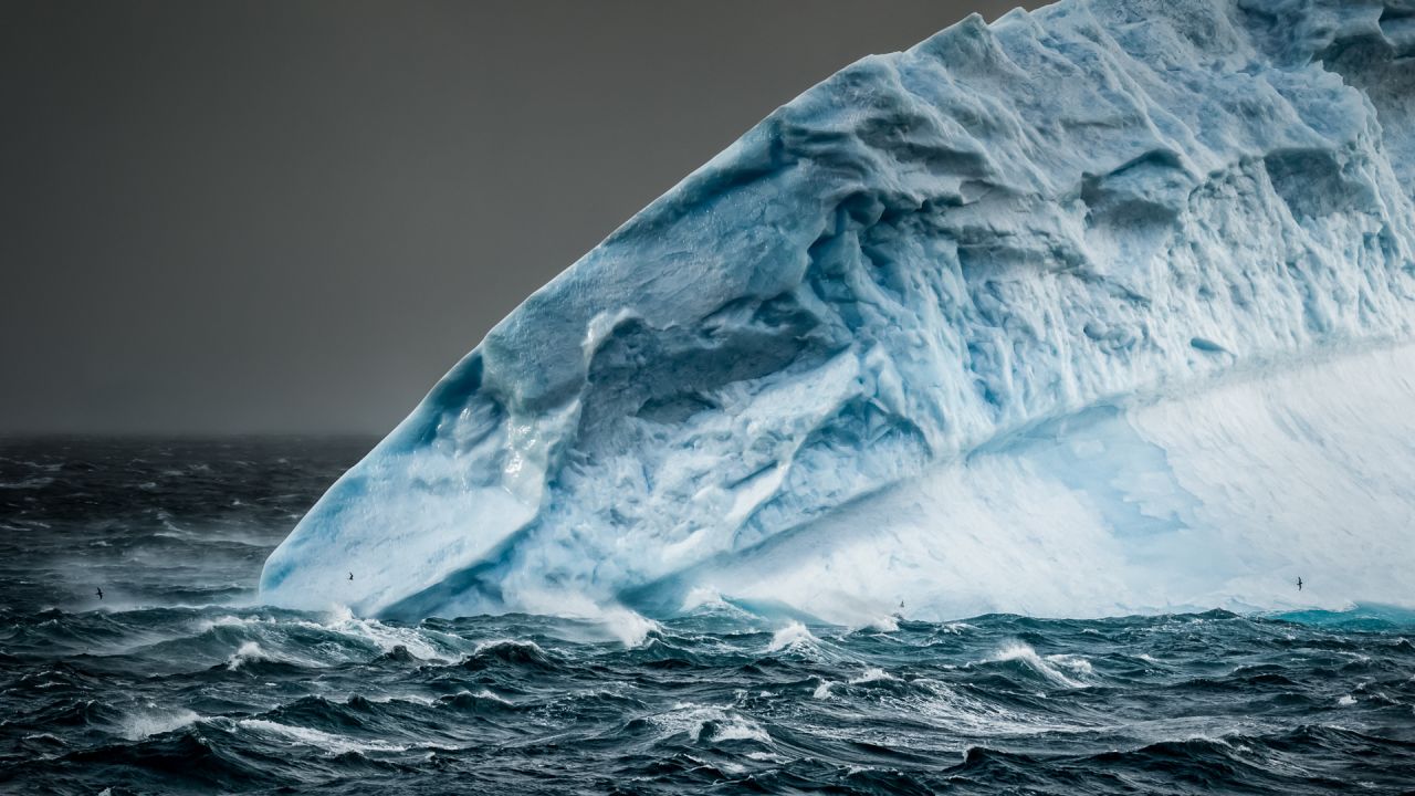 <strong>Mental and physical</strong>: "I really enjoyed this new kind of challenge that was much more about adventure, but still quite physical, and obviously also really mental," Peacock says.<em> Pictured here: Iceberg, South Georgia</em>