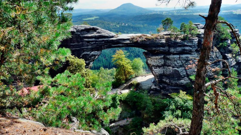 <strong>Bohemian Switzerland</strong>: Also known as Czech Switzerland, Bohemian Switzerland<strong> </strong>is a magnificent area of charming valleys, long forest walks, picturesque panoramas and giant rock formations. 