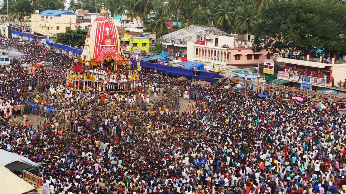 The annual Rath Yatra festival is one of the world's last great chariot festivals.