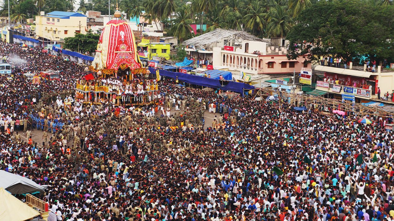The annual Rath Yatra festival is one of the world's last great chariot festivals.