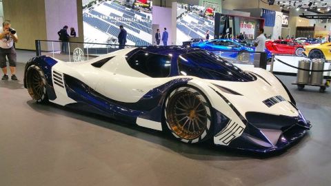 A production version of the Devel Sixteen concept on show in Dubai this week.