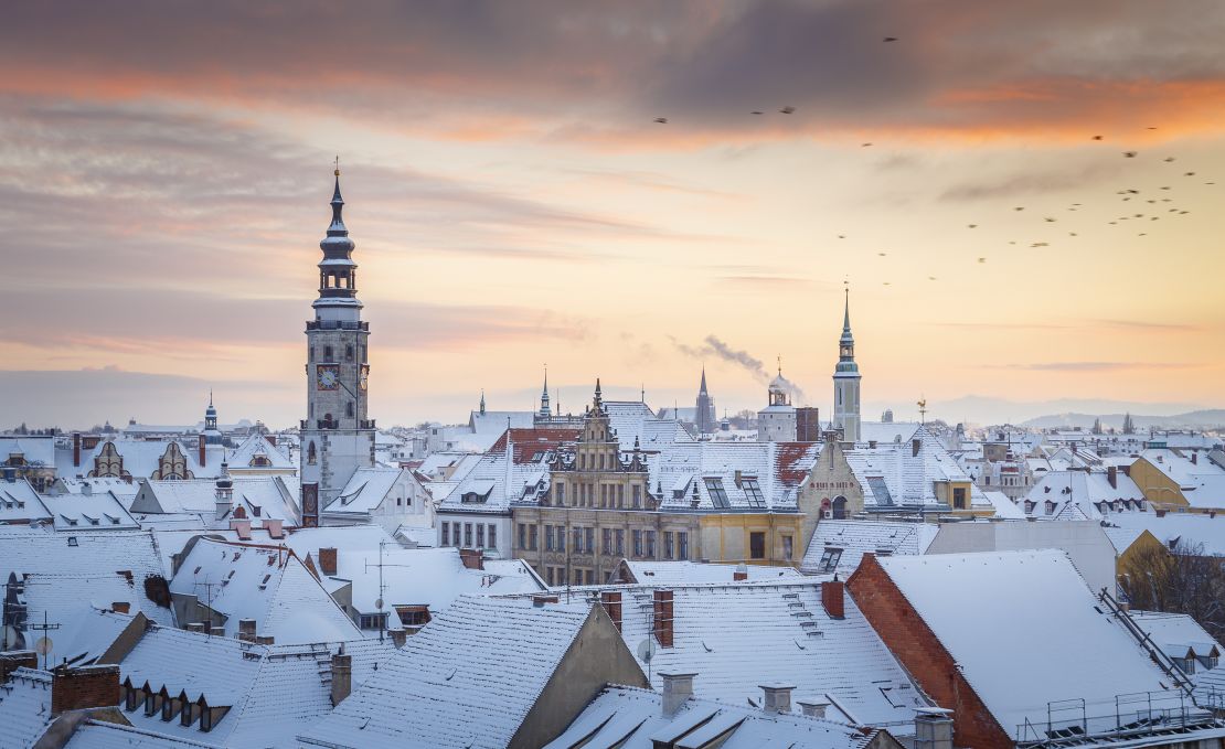 Goerlitz looks beautiful in any weather.