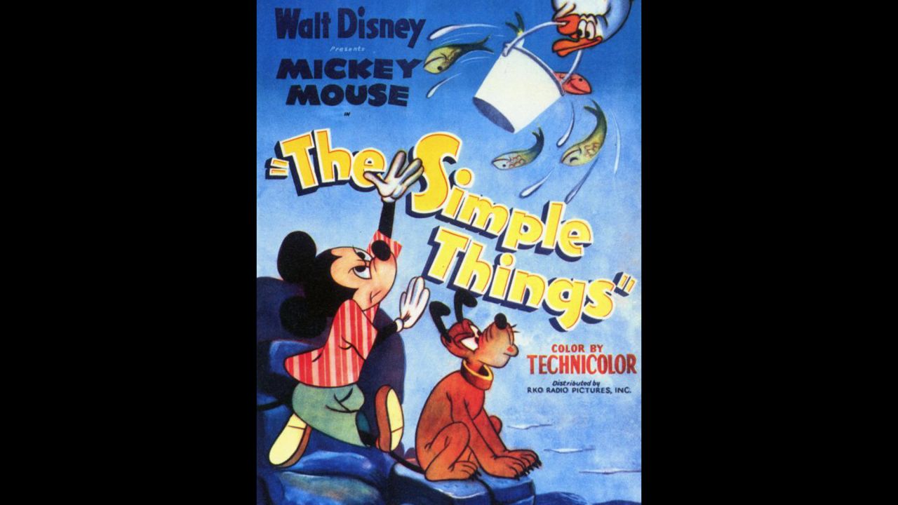 "The Simple Things" in 1953 was the last regular installment of the Mickey Mouse film series.