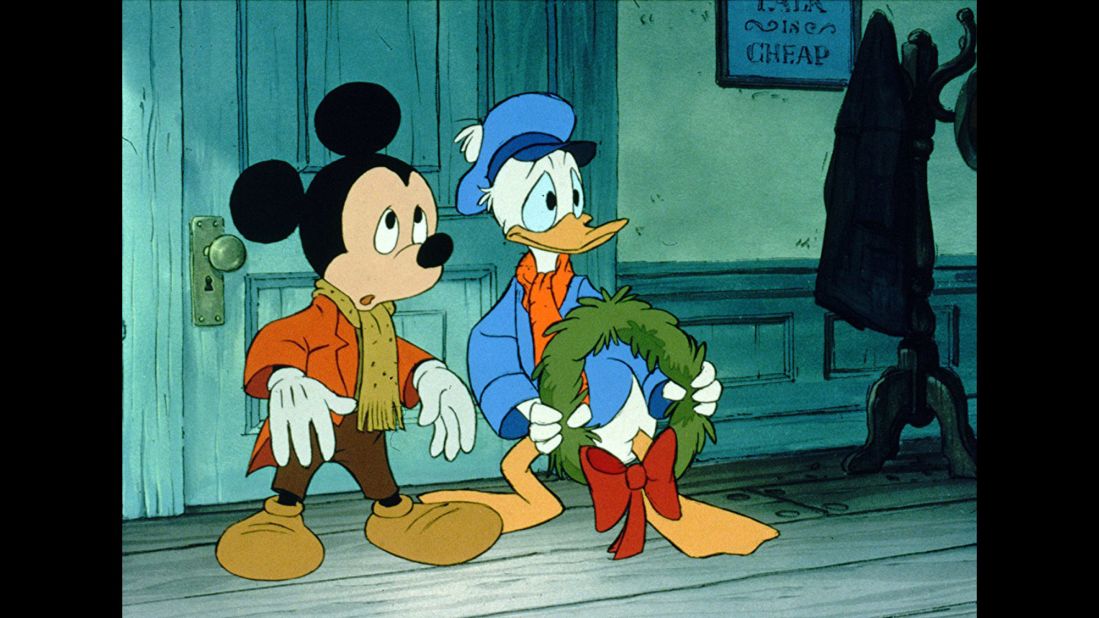 Donald Duck is one of Mickey's most loyal friends as seen in the 1983 movie "Mickey's Christmas Carol."