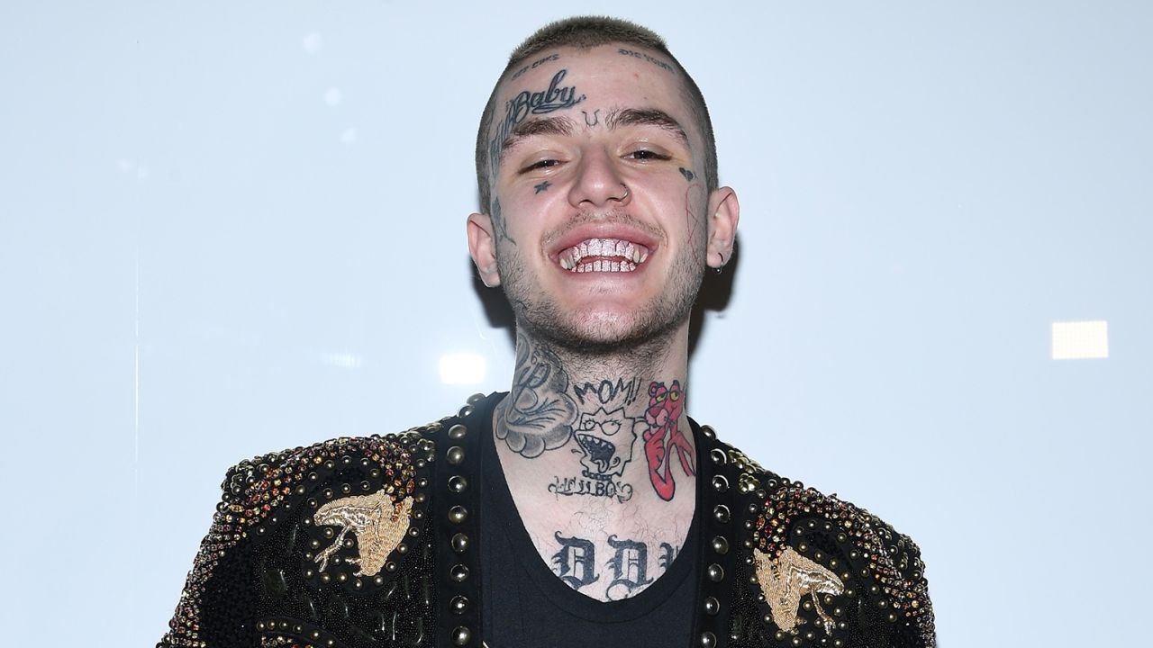 Lil Peep attends the Balmain Menswear Spring/Summer 2018 show as part of Paris Fashion Week on June 24, 2017 in Paris, France.