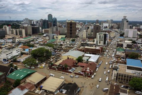 An overview of Harare on November 16.