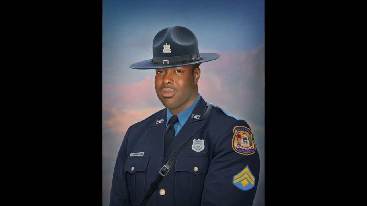 Delaware State Police Cpl. Stephen Ballard was shot to death last April after stopping a suspect at a convenience store.