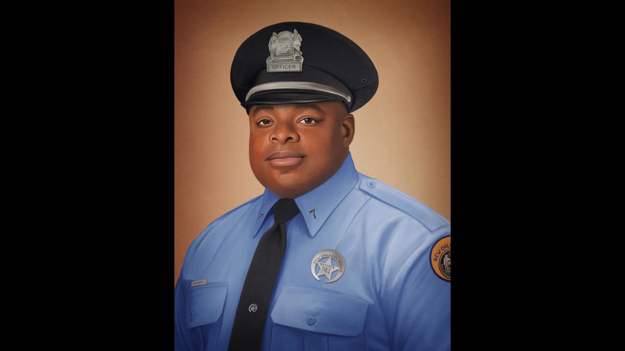 New Orleans Officer Marcus McNeil was fatally shot last October while on patrol. 