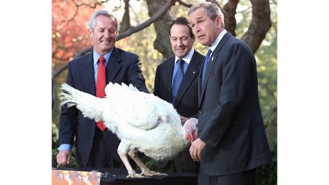 George W Bush turkey