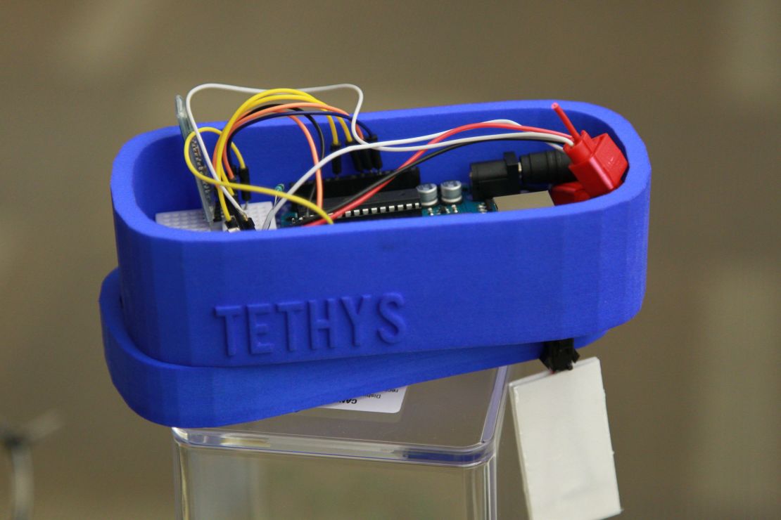 The Tethys device prototype.