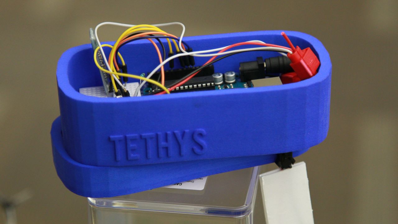 The Tethys device prototype.