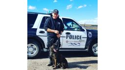 Arvada Police Officer Brian Laas and his four-legged partner, Rudy.