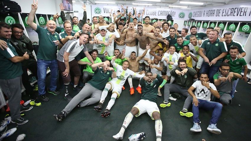 Chapecoense team photo Twitter