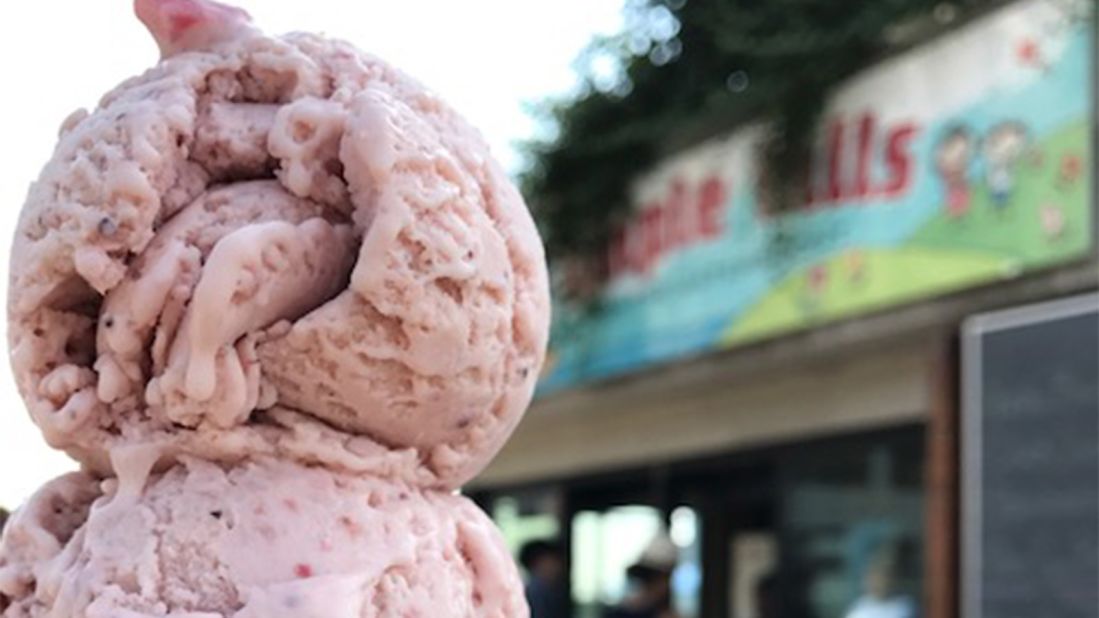 Ice cream shop Ample Hills also has a seasonal outpost in the park--get a scoop of "The Munchies," which is packed with everything from Ritz crackers to M&Ms.