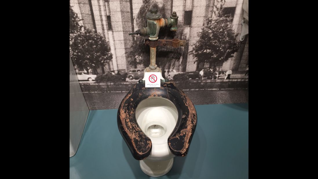 The TOTO Toilet Museum has been visited more than 180,000 times since opening two years ago. The museum features a toilet that belonged to the office of former Chief of Staff of the United States Army, General Douglas MacArthur, during the post-WWII occupation of Japan. 