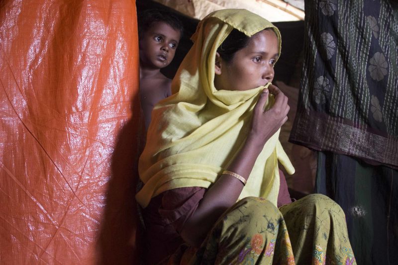 Rape as weapon of war on Rohingya women pic image
