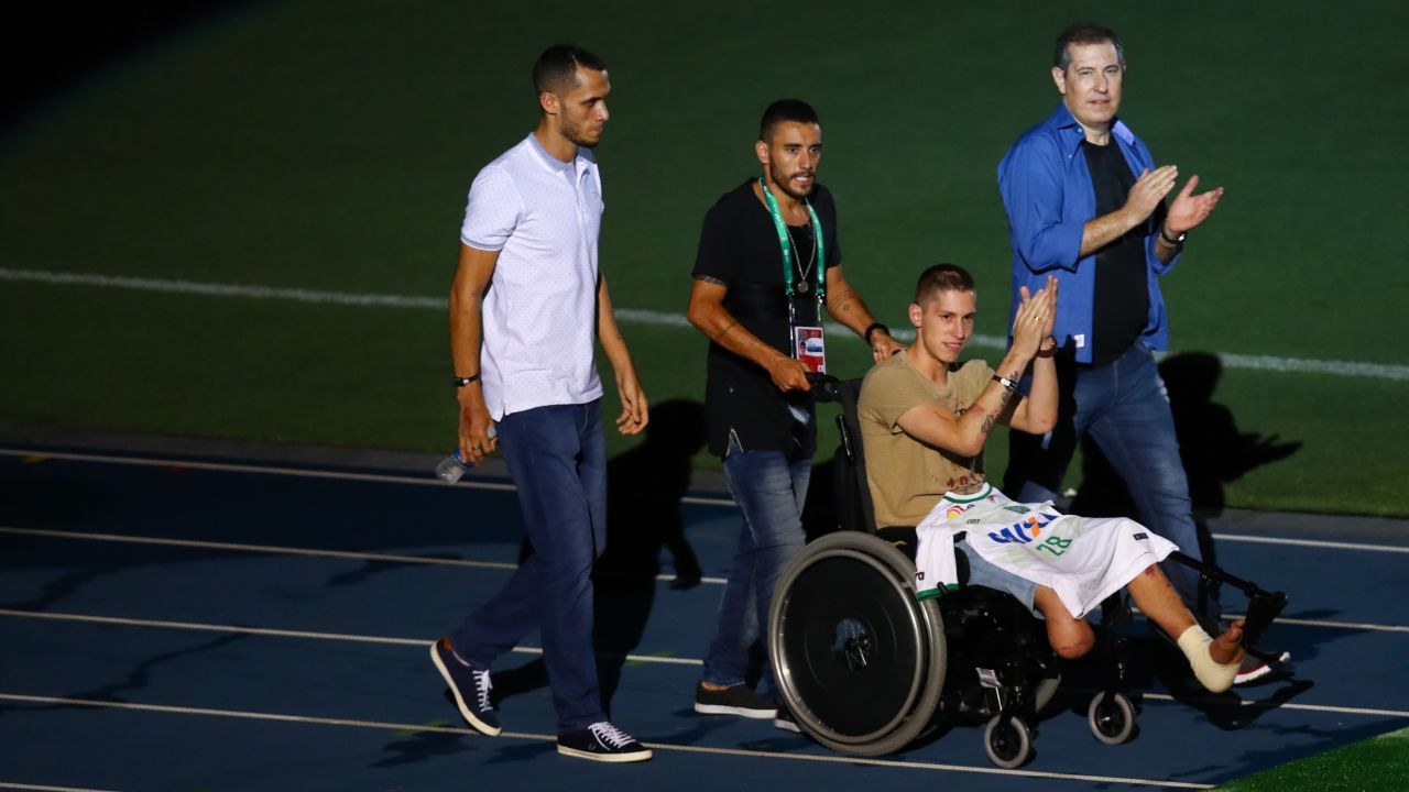 Players Jakson Follmann, Alan Ruschel, Neto and journalist Rafael Henzel were four of the six crash survivors