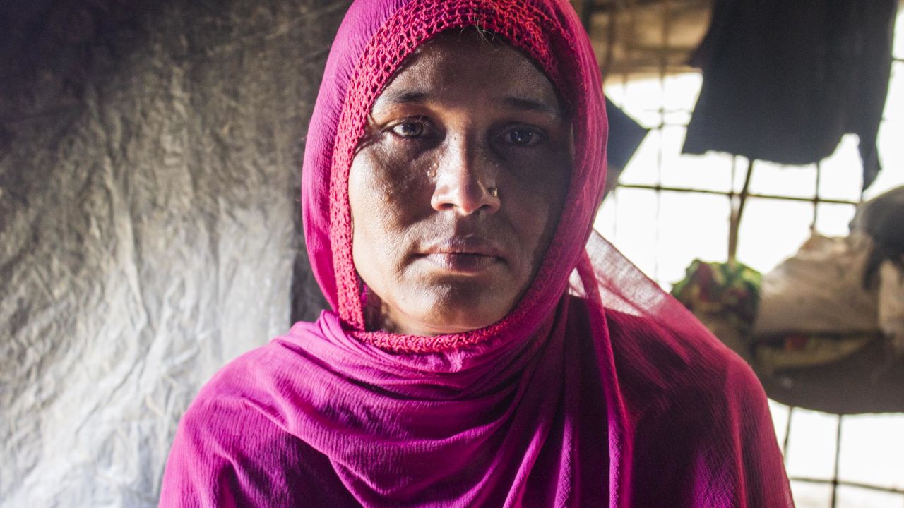 37-year-old Aisha told CNN that soldiers attacked and raped her in her home.