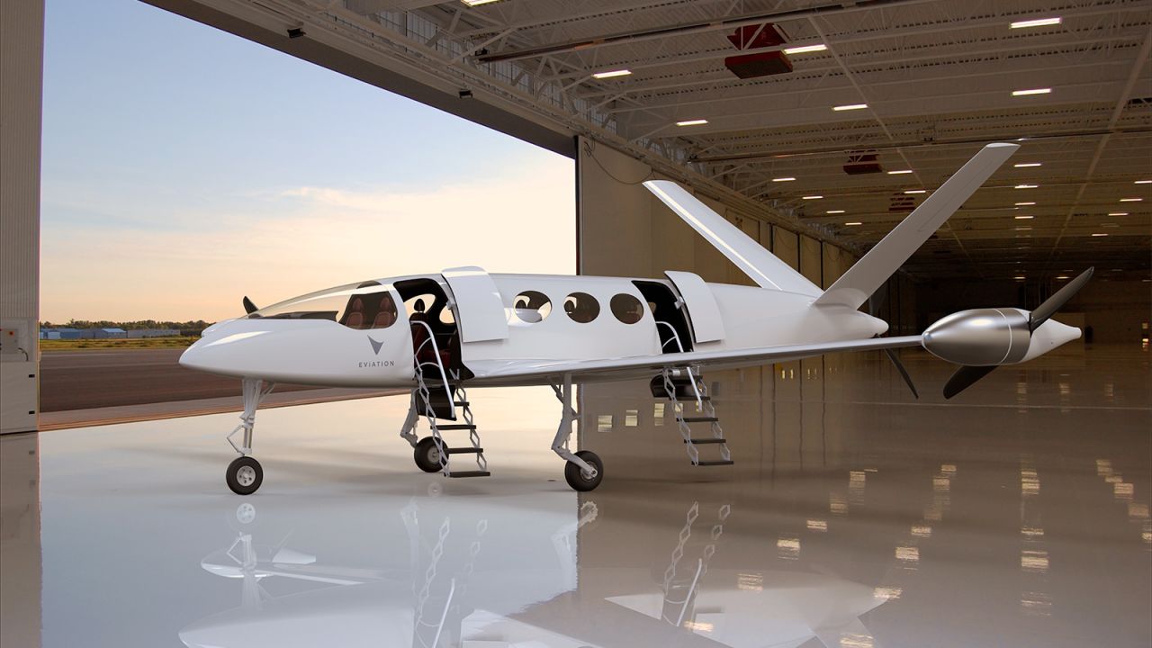Eviation: A nine-passenger all-electric aircraft. 