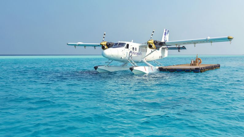<strong>The Maldives:</strong> Travelers staying on one of the 1,192 islands in the Maldives are in for a treat.<br />Most of the remote island resorts can only be reached by a short but scenic flight. 
