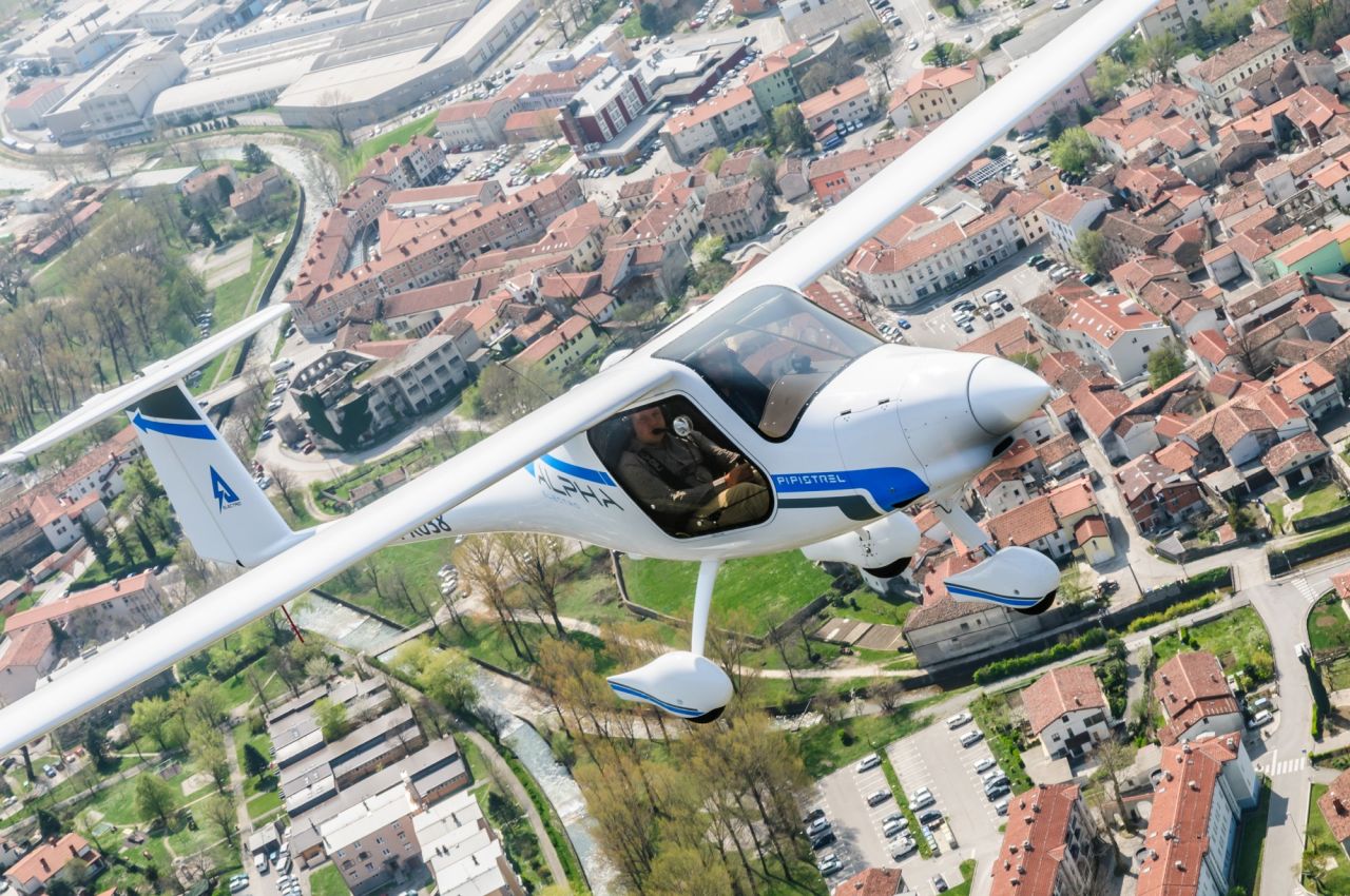 <strong>Pipistrel Alpha Electro:</strong> Here's an electric aircraft which has reached production stage and is market-ready. The Pipistrel Alpha Electro is a Slovenian-made two-seater. 