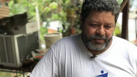 José A. Ortiz Guzmán says his mom "would still be with us" if not for the hurricane. "She would still be enjoying life."
