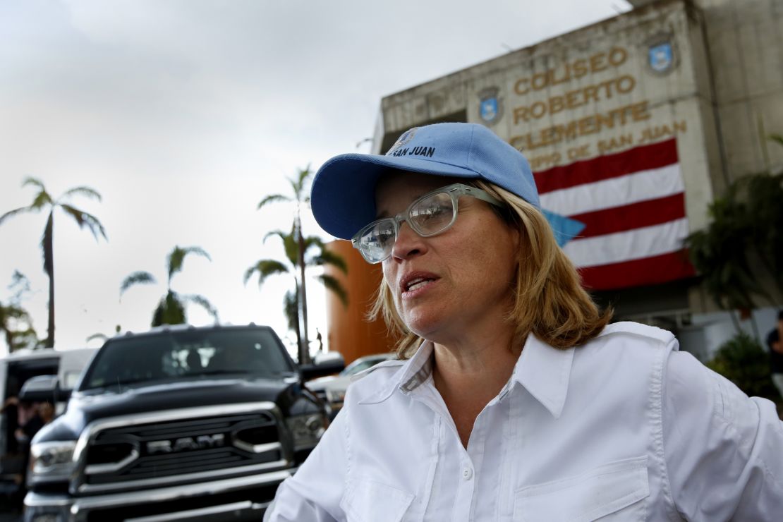 San Juan Mayor Carmen Yulín Cruz has criticized the official death count. 