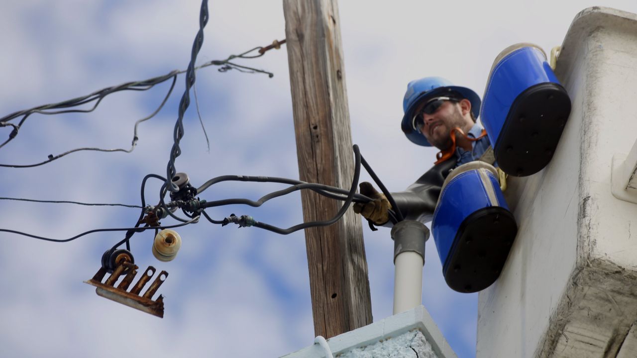 Power service has been slow to return to many parts of Puerto Rico.