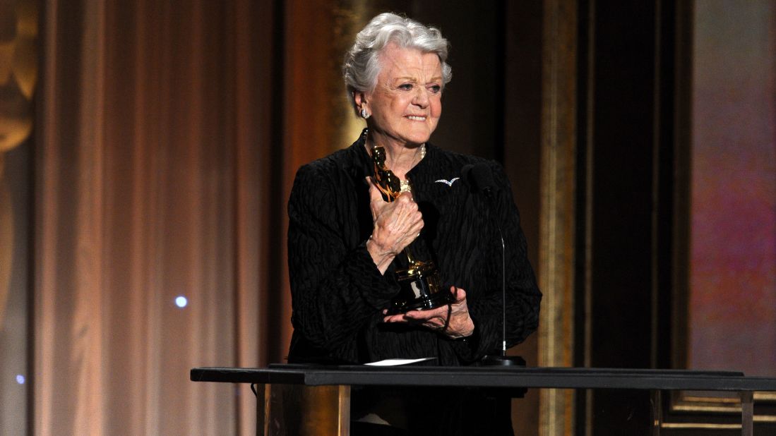 Lansbury was presented with an honorary award at the Academy Awards in 2013.