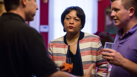 LaToya Cantrell is the first woman candidate to be elected mayor in New Orleans.