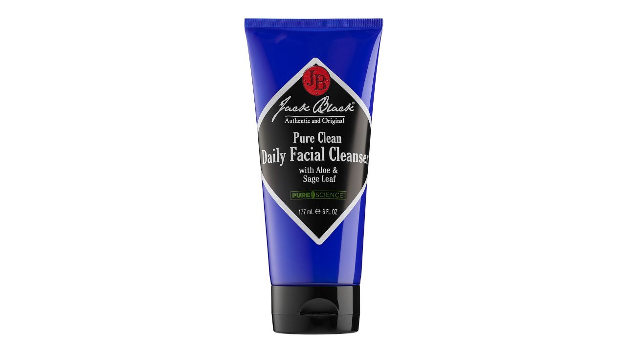 <strong>J: Jack Black Pure Clean Facial Cleanser ($19; </strong><a href="https://www.sephora.com/product/pure-clean-daily-facial-cleanser-P171300?skuId=973628&icid2=bestsellers:p171300" target="_blank" target="_blank"><strong>sephora.com</strong></a><strong>) </strong>