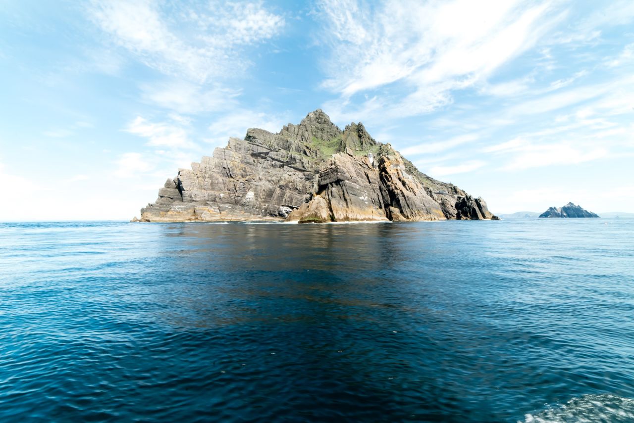 The Skelligs are rocky islands off the southwest coast of Ireland. Skellig Michael was used as a location in "Star Wars" episodes 7 and 8.
