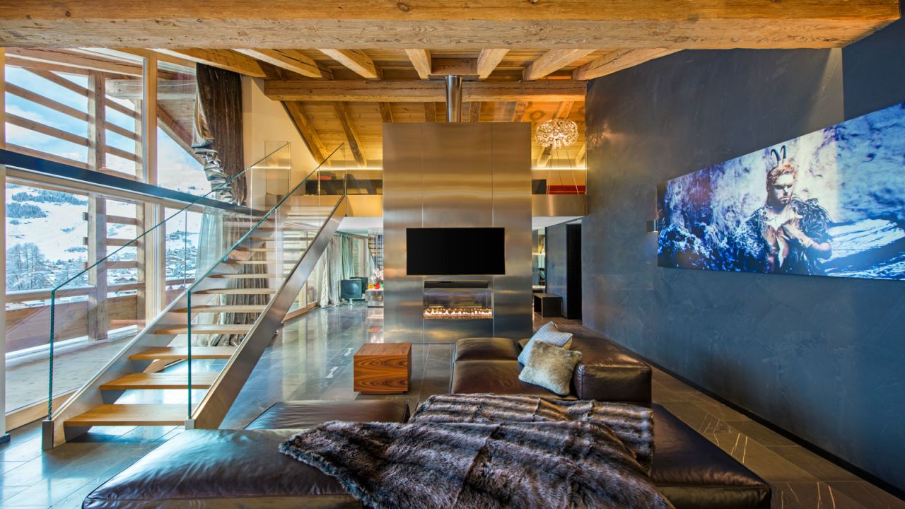 There are six bars and restaurants at the W Verbier and ample lounge space for guests to kick back in after a day on the slopes.