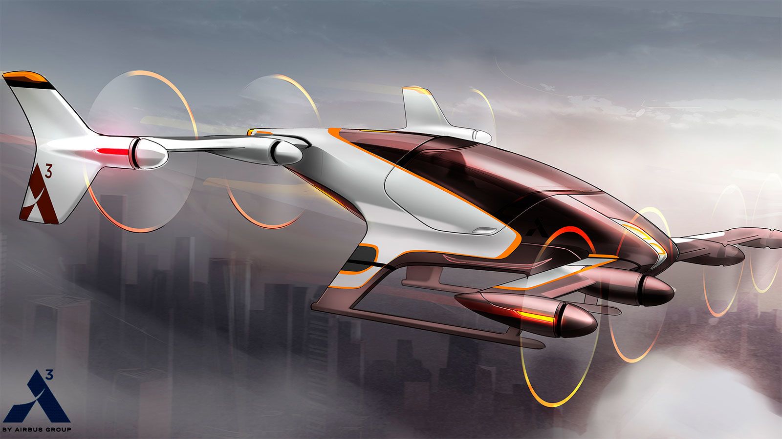 futuristic aircraft concept
