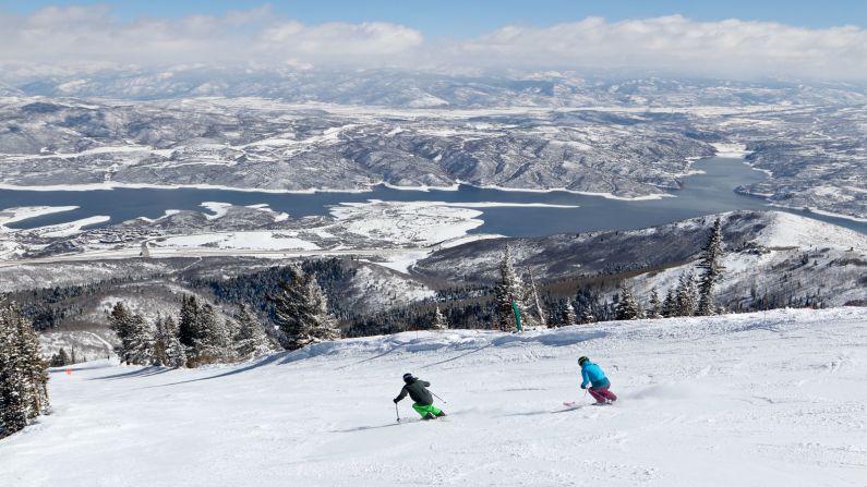 <strong>Best Ski Resort in America -- Deer Valley: </strong>The resort, for skiers only, extends across six mountains with views across to Park City and the Jordanelle Reservoir. 