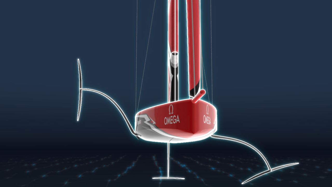 Computer models suggest the AC75 could be the fastest Cup boat ever at more than 50 knots.
