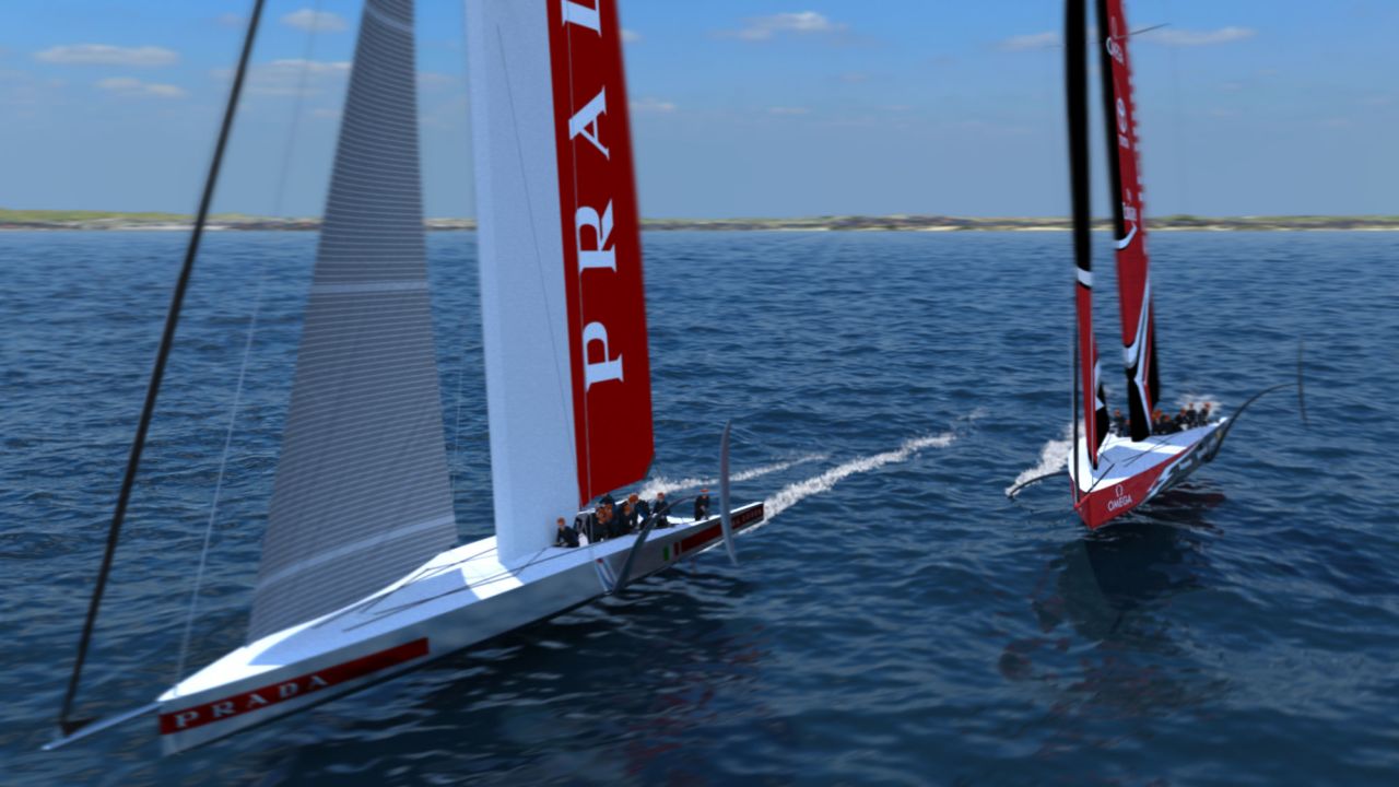 The boats for the 2021 America's Cup in New Zealand will be radical 75 foot foiling monohulls.