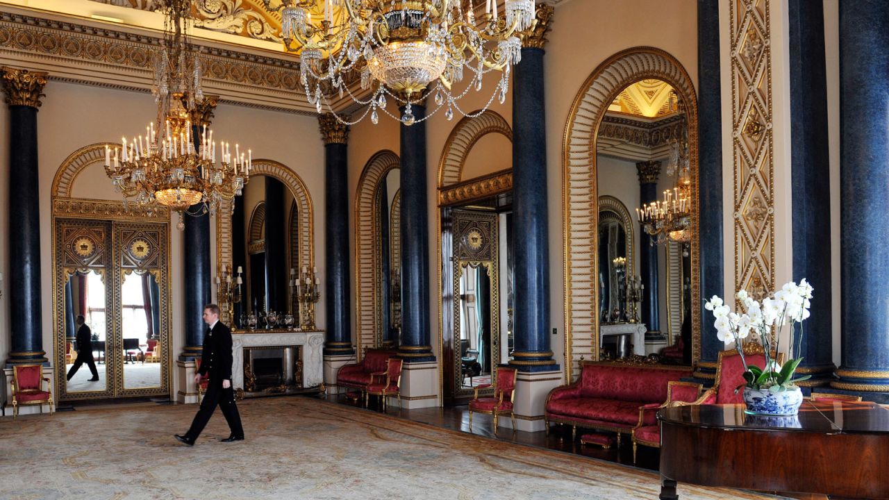 The Music Room is the central room on the West Front of the Palace.