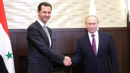 Russian President Vladimir Putin and Syrian President Bashar Assad met in Sochi, Russian state media Sputnik reported Tuesday. Putin praised Assad for his work fighting ISIS.
