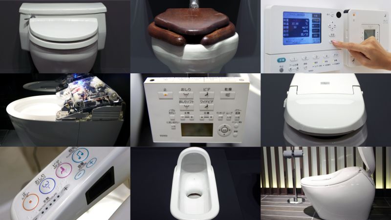 Japanese toilet clearance