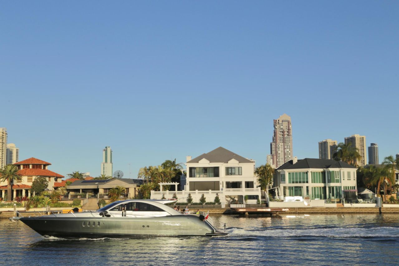 <strong>River city:</strong> On paper, it might sound like an idyllic coastal retreat, but the Gold Coast hasn't always been so alluring. Until recently, Goldie was bold and brash -- geared for pleasure, and whatever tackiness that brought with it.