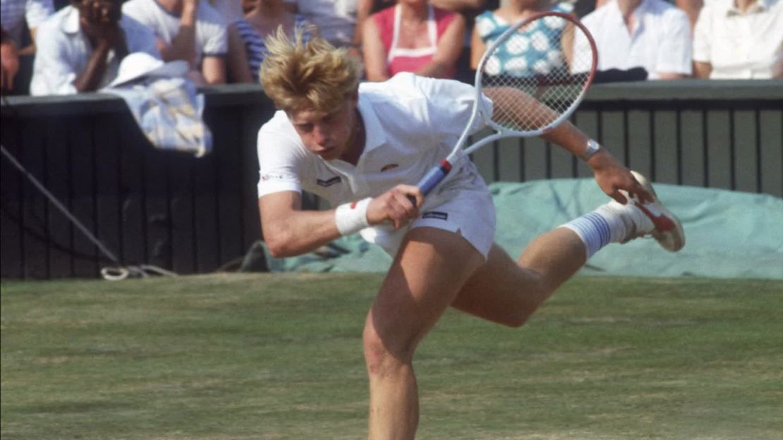 Becker won three Wimbledon singles titles.
