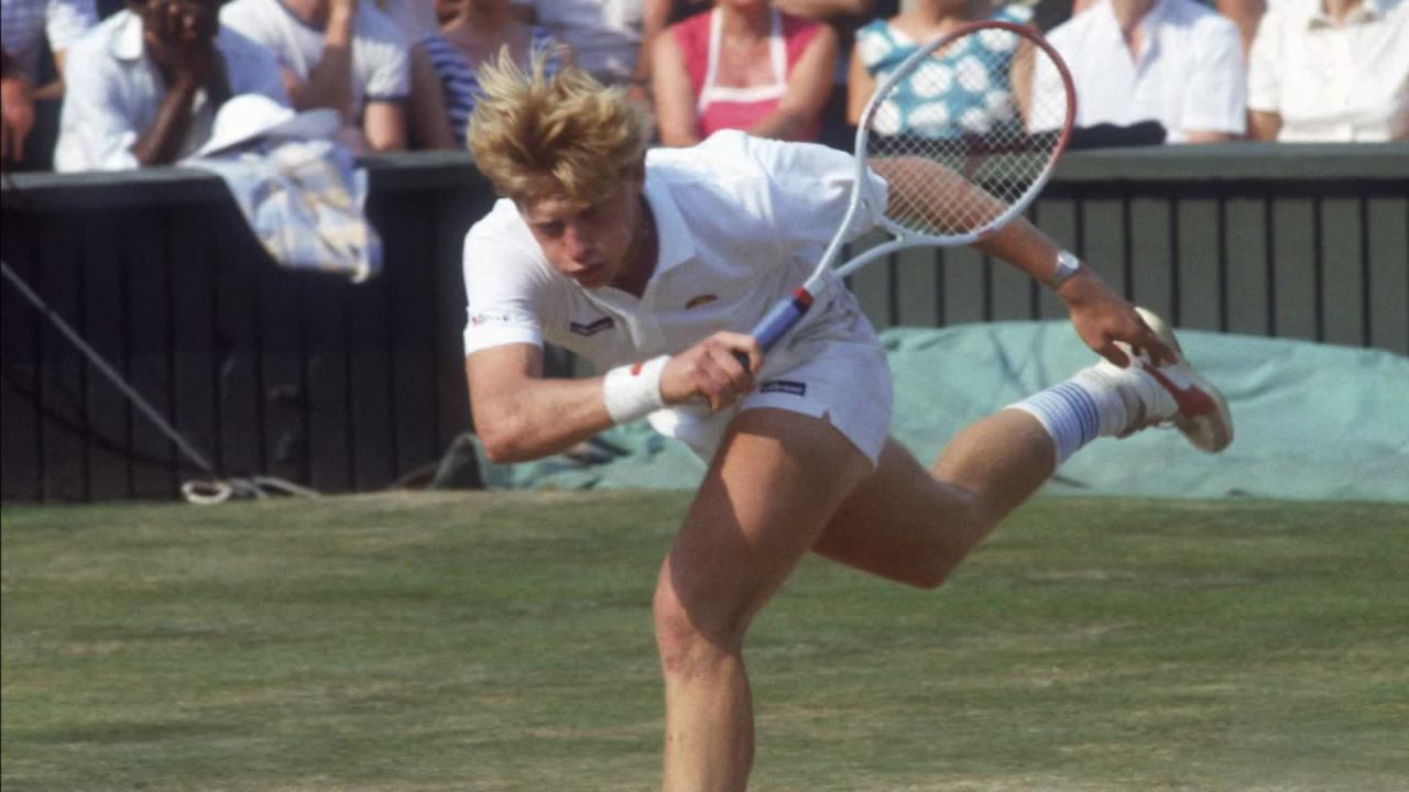 Becker won three Wimbledon singles titles.
