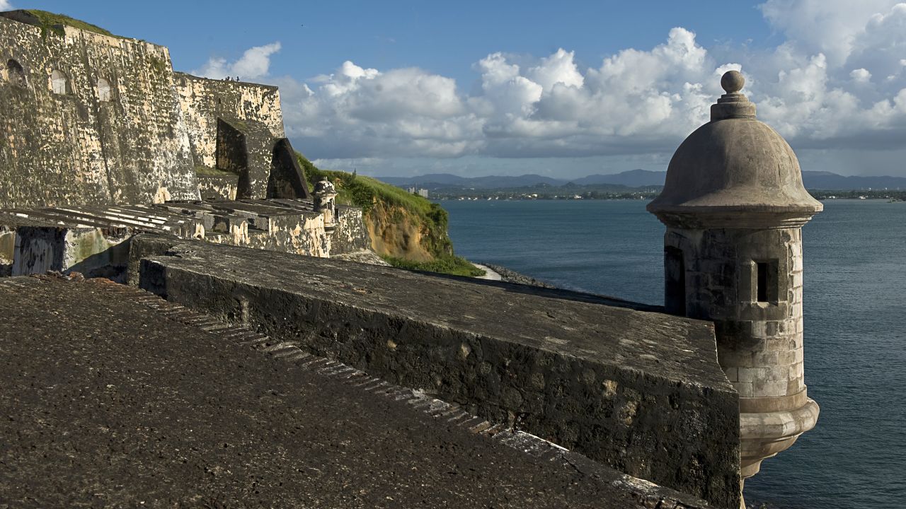 The Castillo San Felipe del Morro in San Juan, on August 1, 2010.The San Felipe del Morro Fort is a fortification built in XVI century the north end of San Juan, Puerto Rico. (Luis Acosta/AFP/Getty Images)