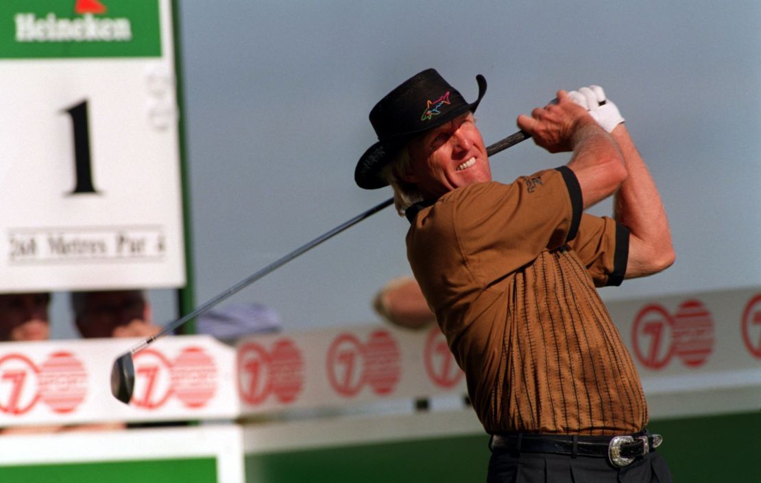 Greg Norman was one of the biggest hitters on the PGA Tour in his prime.