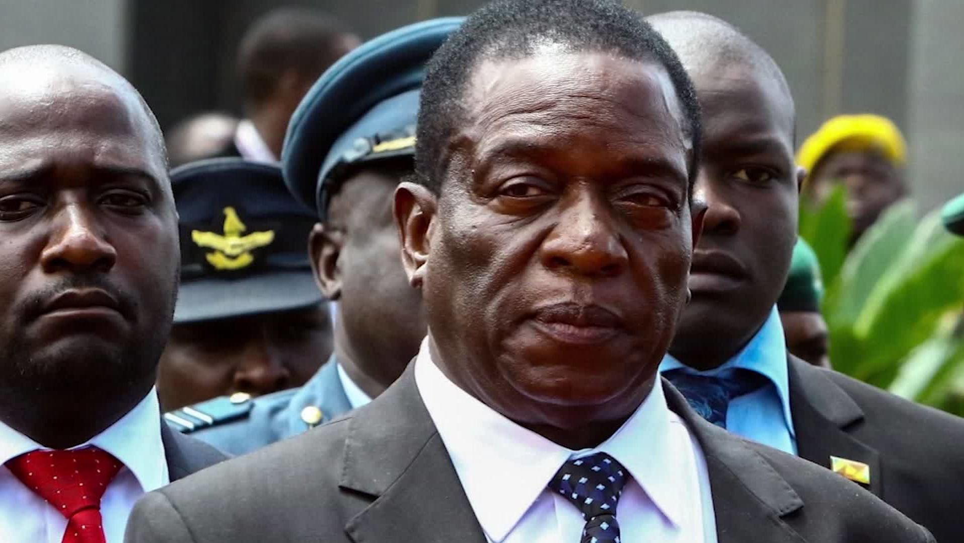 Zimbabwean President Emmerson Mnangagwa has vowed free and fair elections. 
