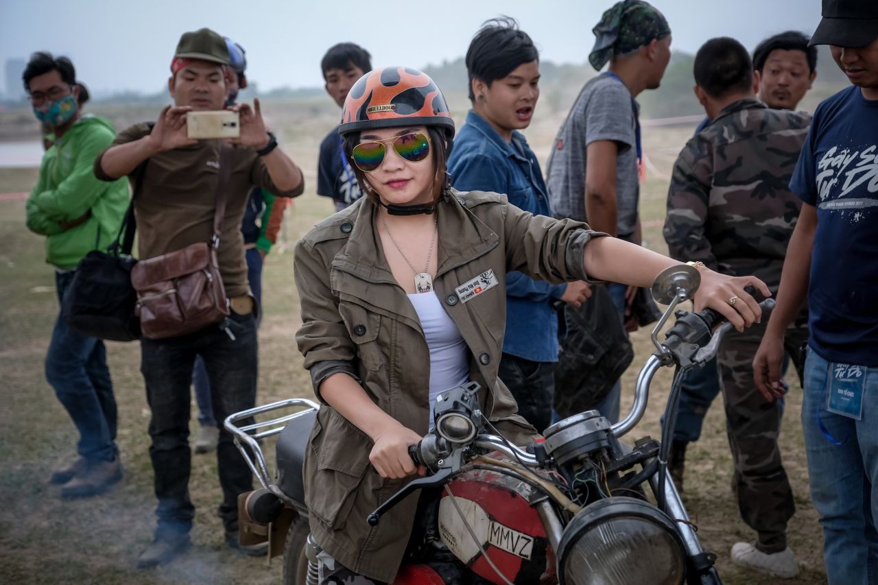 <strong>Minsk makes a comeback: </strong>A new generation of Vietnamese has started hitting the roads on Soviet-era Minsk motorcycles. These smoke-belching dirt bikes were introduced by the former USSR in the 1960s. 