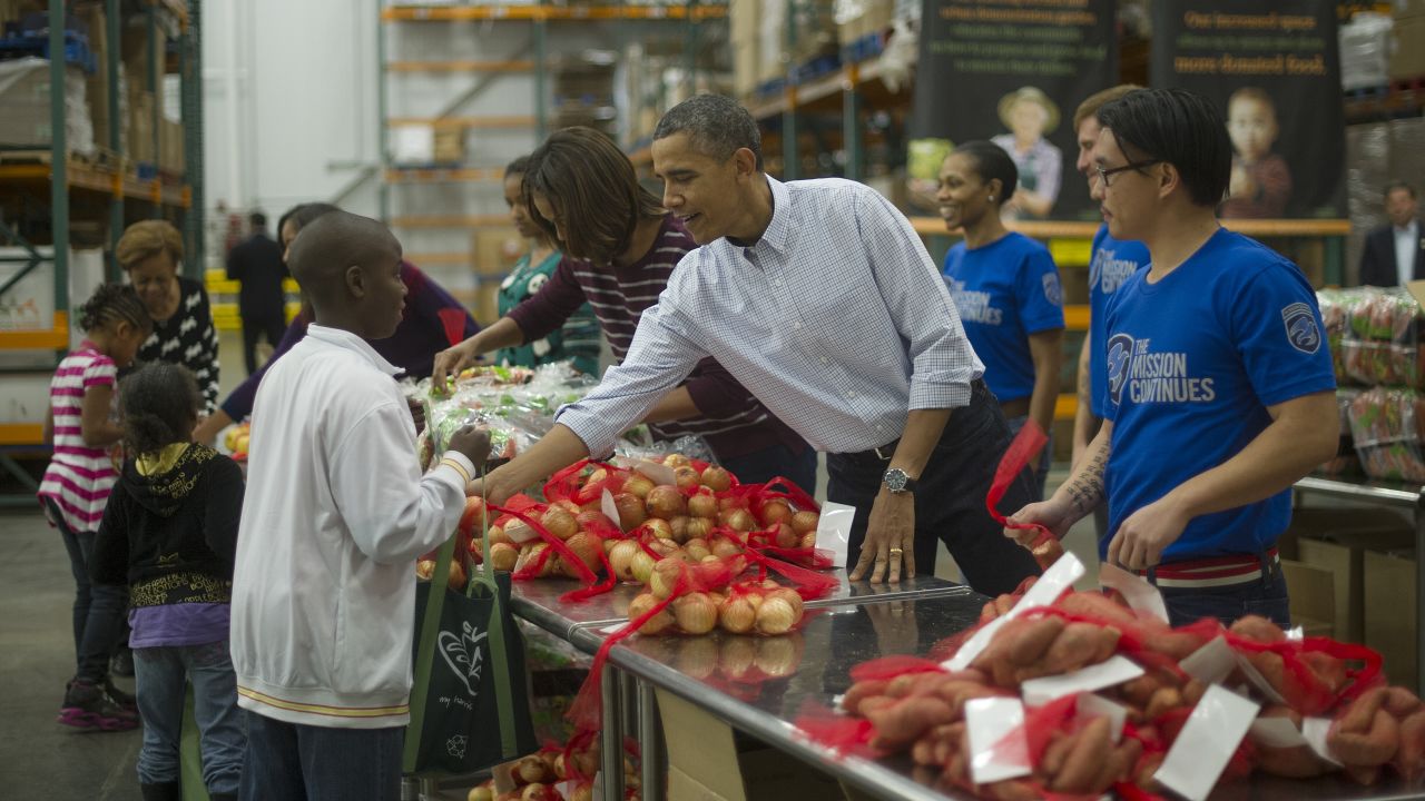 Obama Thanksgiving FILE 2013