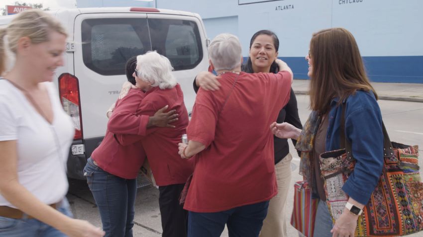 "The Church Ladies" greets women newly-released from prison