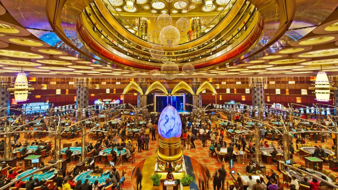 <strong>On the floor: </strong>With gaming space split over four floors, the Grand Lisboa, which opened in 2008, has more than 390 gaming tables and 880 slot machines.
